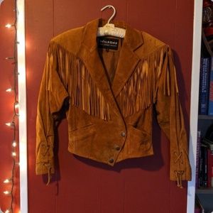 Wilson's Vintage Fringed Cowgirl Jacket 🤠